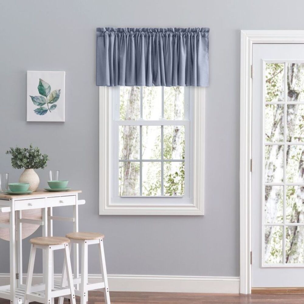 Ricardo -  Glasgow Valance 84x15 Cornflower Blue Blue